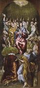 El Greco The Pentecost oil on canvas